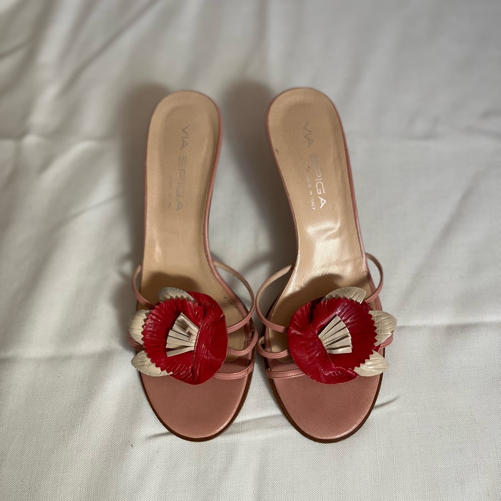 Vintage Via Spiga Made in Italy Kitten Heels